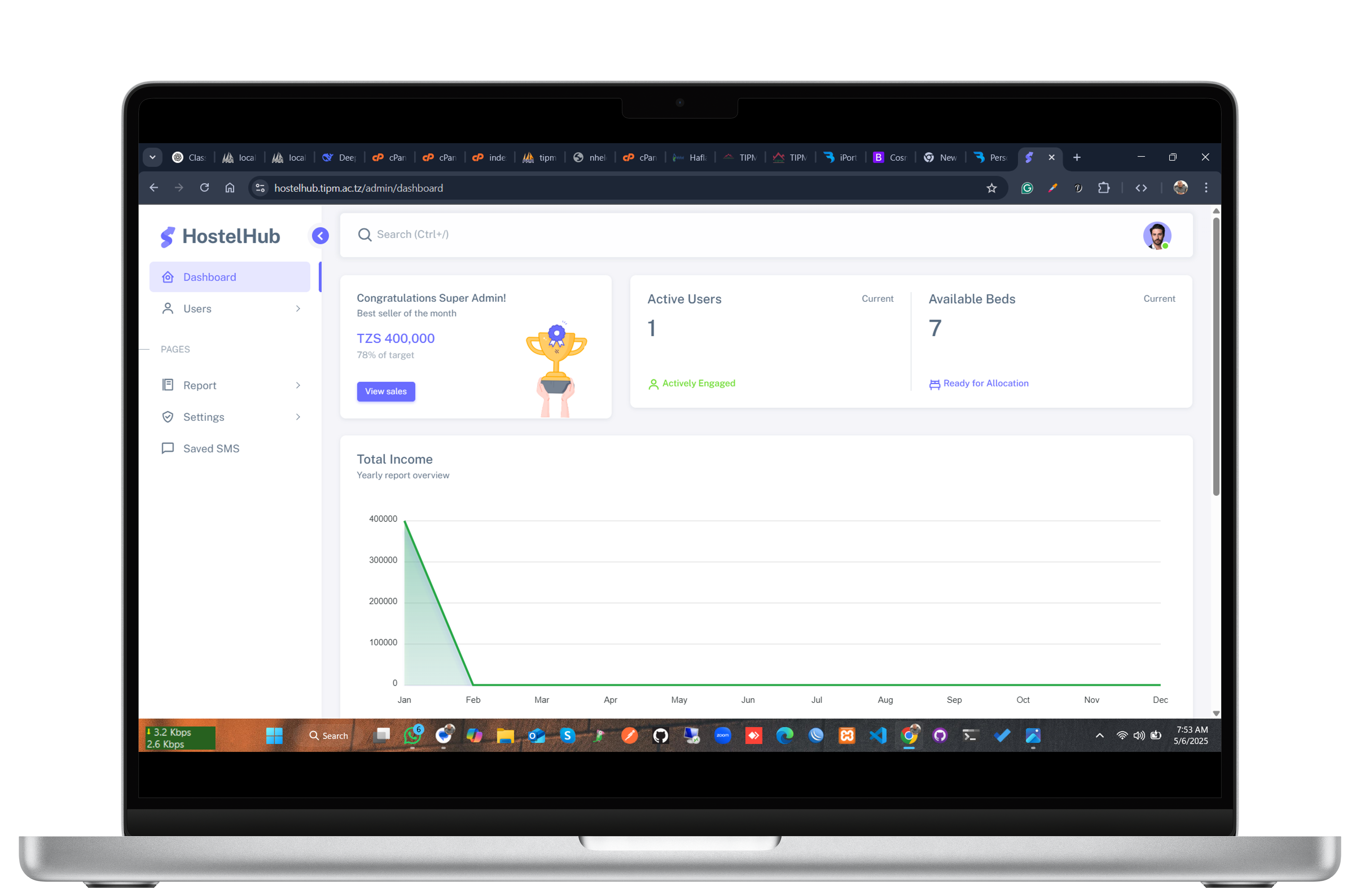 HostelHub System