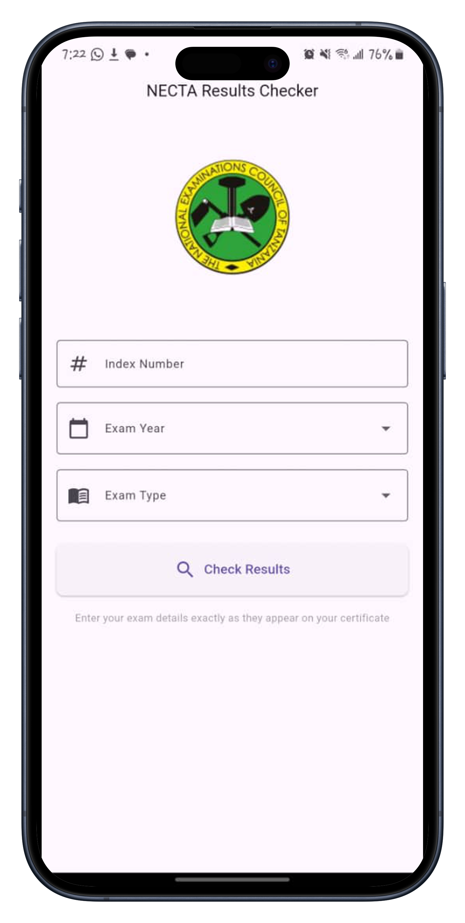 NECTA Result Checker